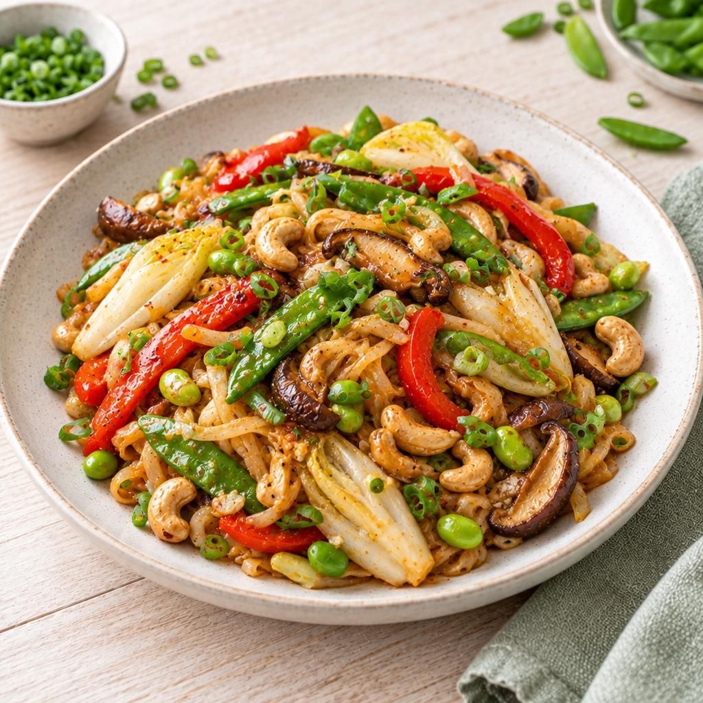 Süß-scharfer Wok