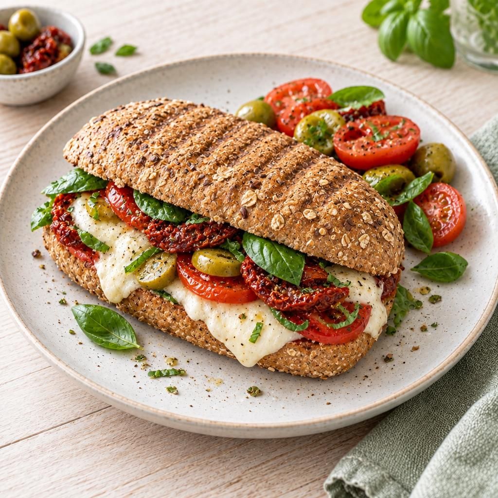 Tomaten-Mozzarella-Panini