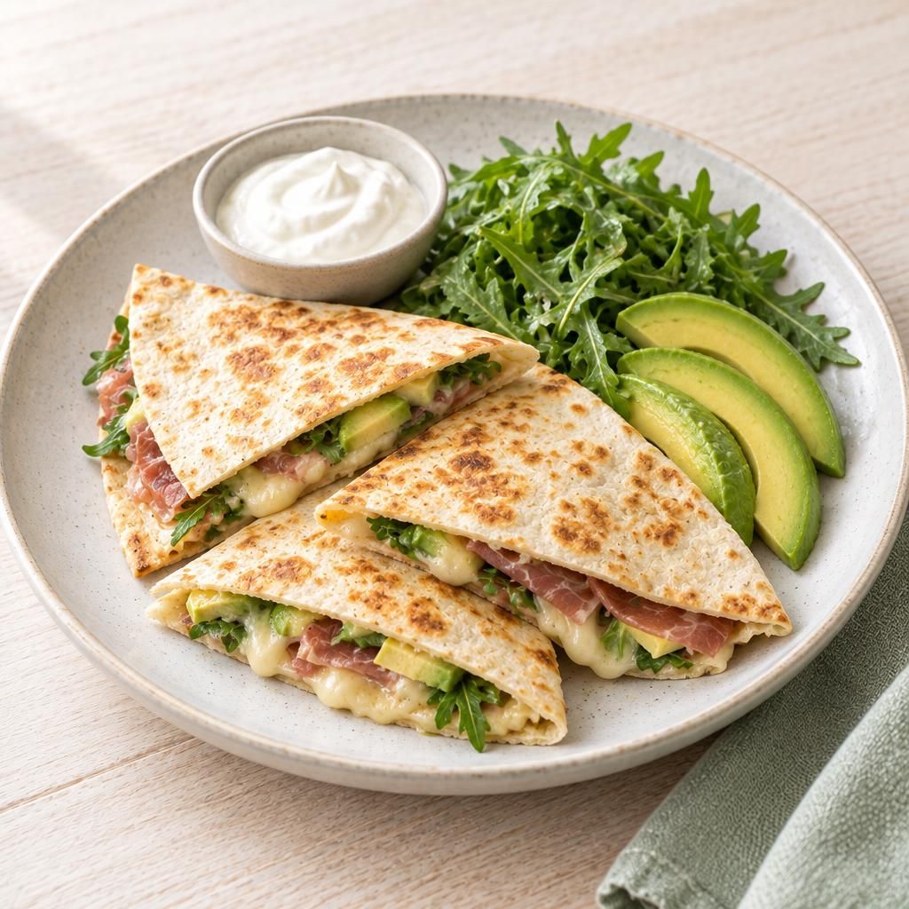 Quesadillas mit Avocado