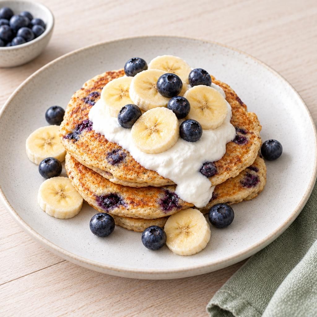 Bananen-Pancakes