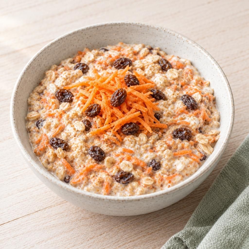 Karottenkuchen-Overnight-Oats