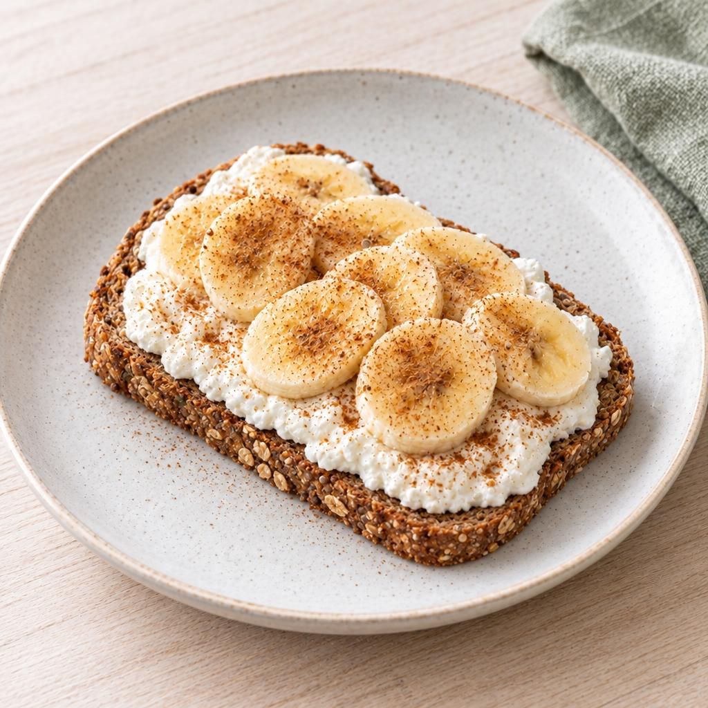 Bananen-Quark-Brot mit Zimt