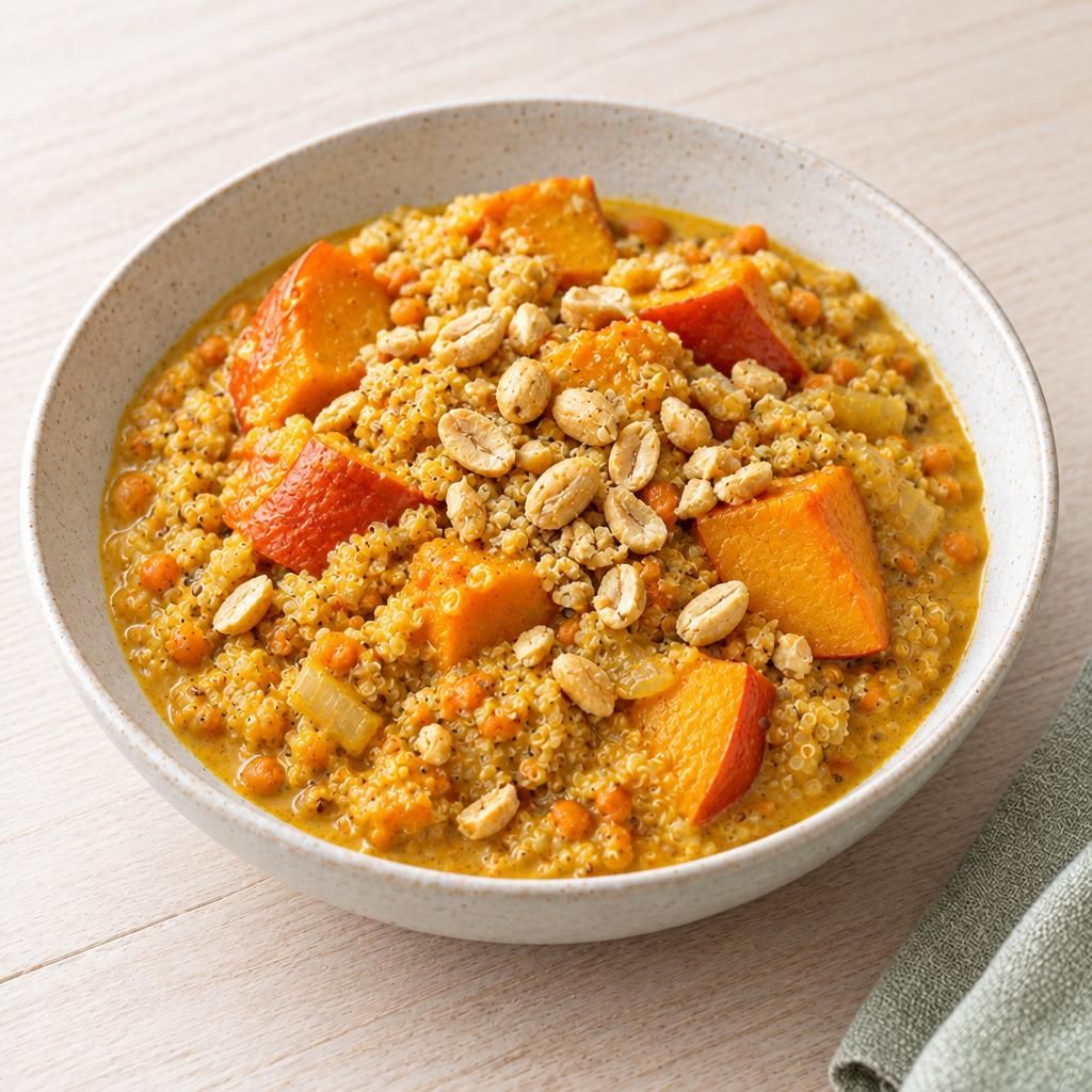 Quinoa-Curry mit Kürbis