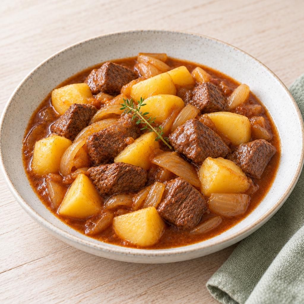 Italienische Gulaschpfanne