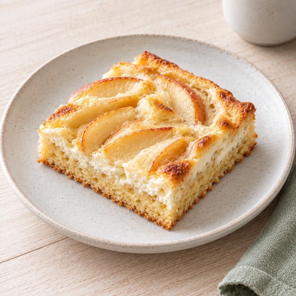 Apfel-Quark-Kuchen vom Blech
