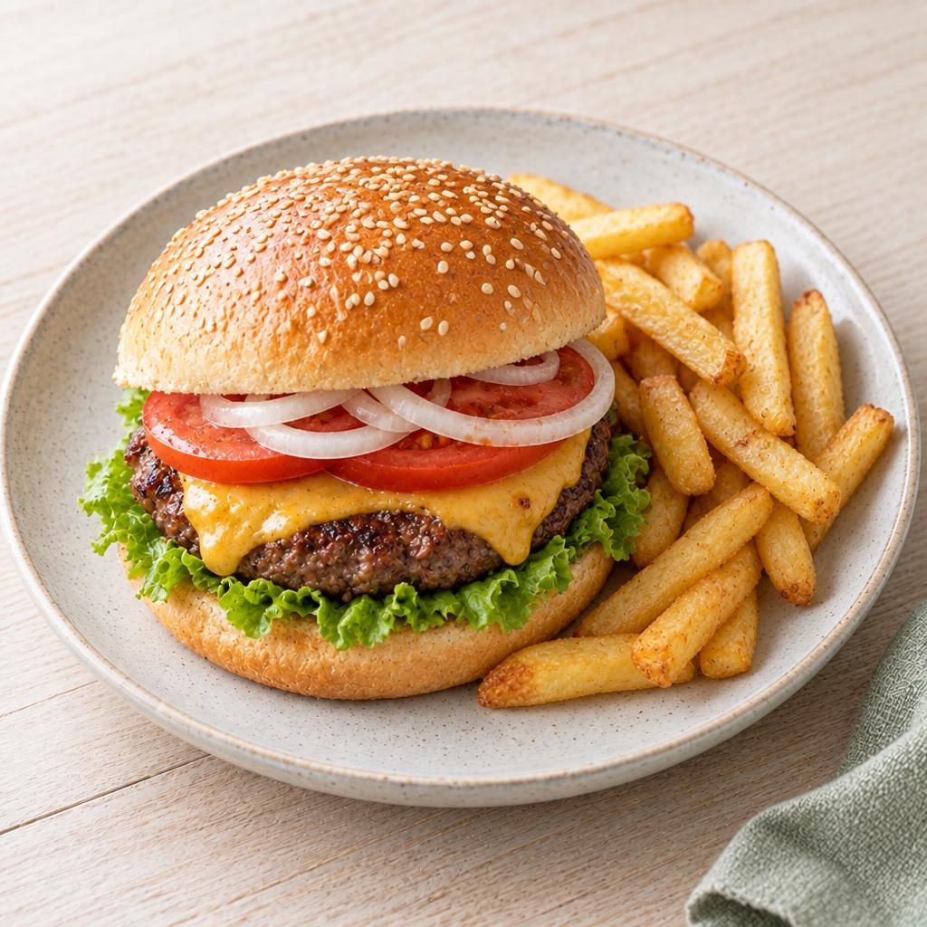 Klassischer Burger