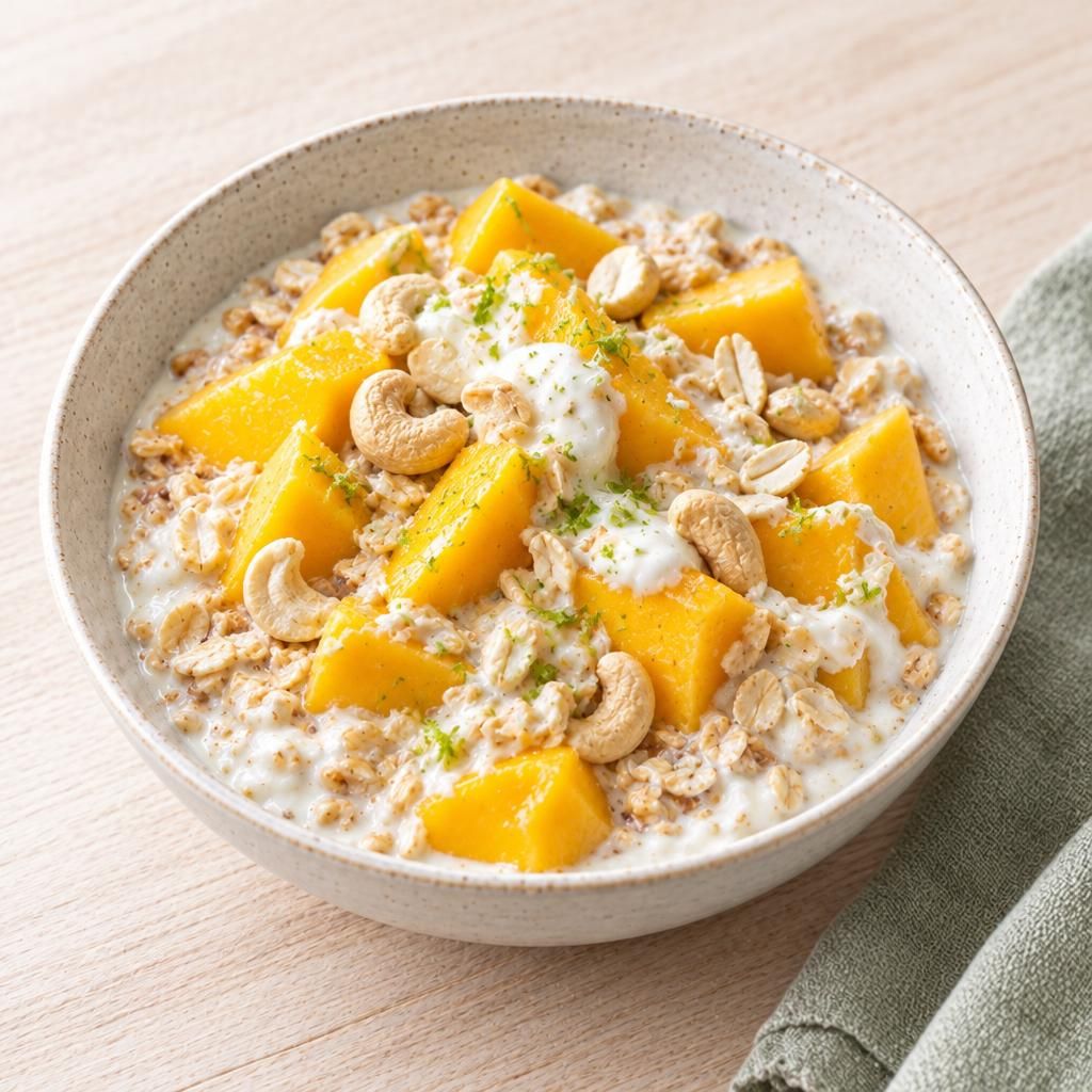 Müsli mit Mango