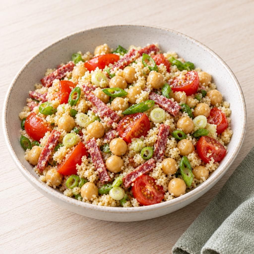 Kichererbsen-Couscous-Salat