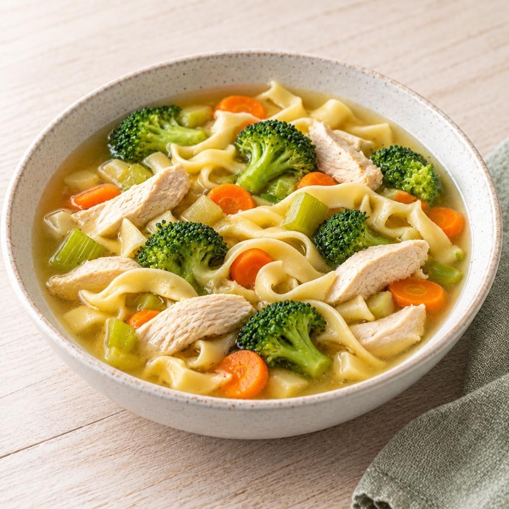 Hühner-Nudel-Suppe