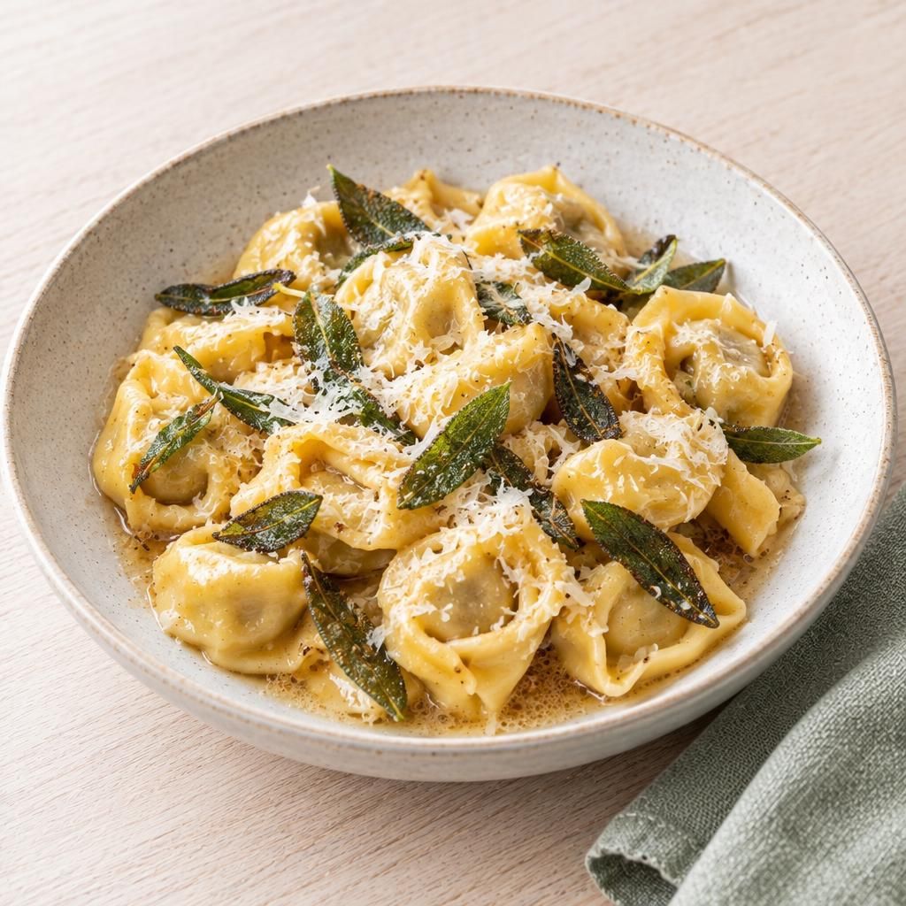 Tortelloni mit Salbeibutter