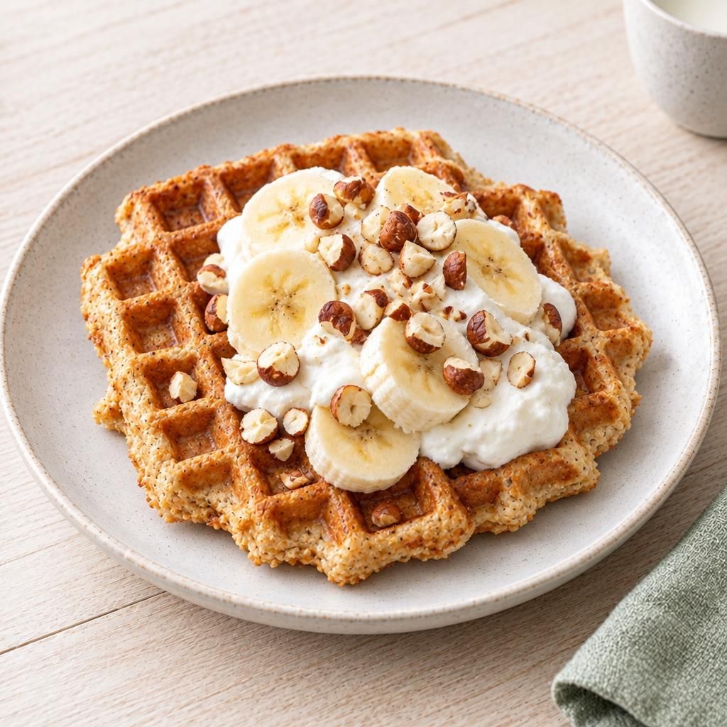 Eiweißreiche Waffeln