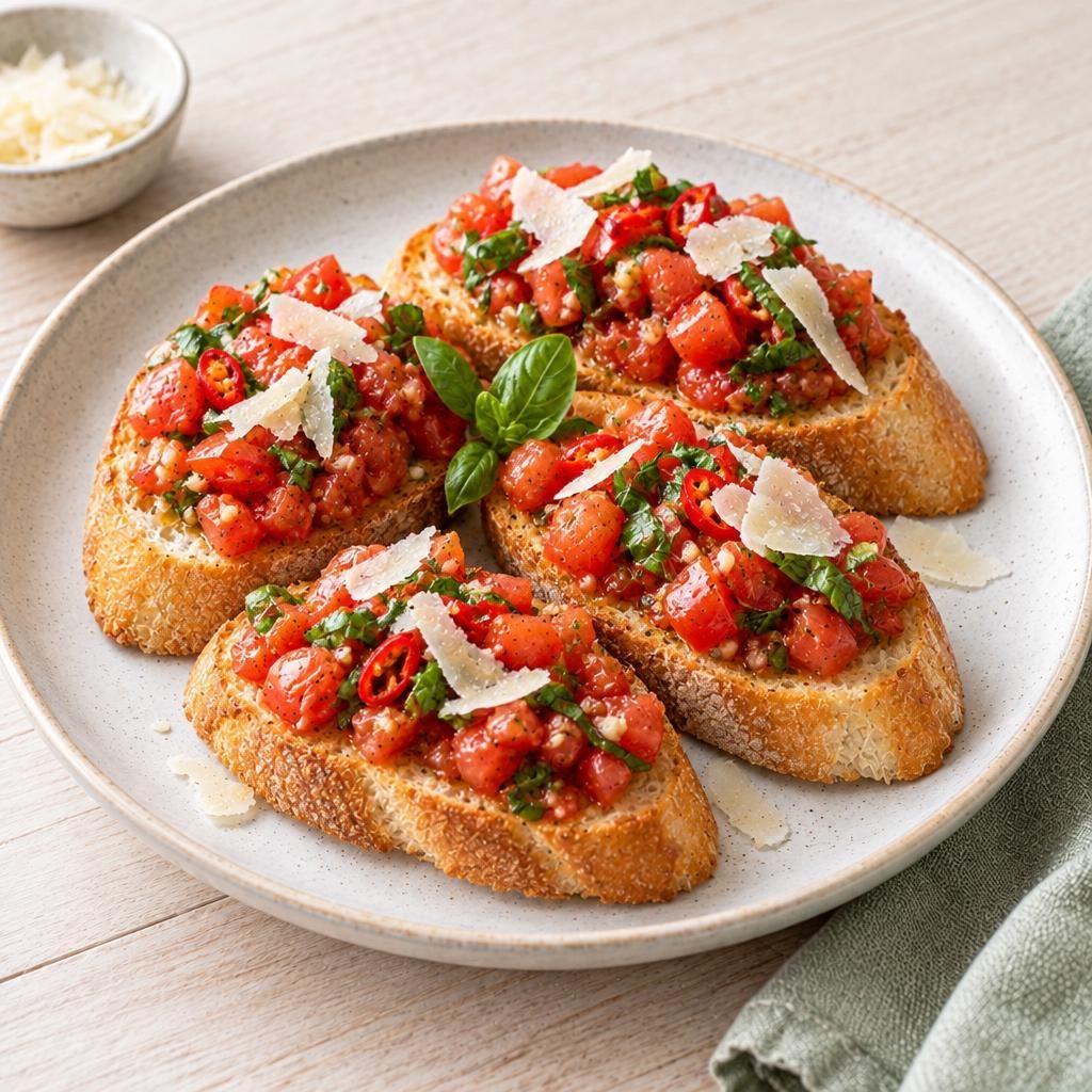 Klassische Bruschetta