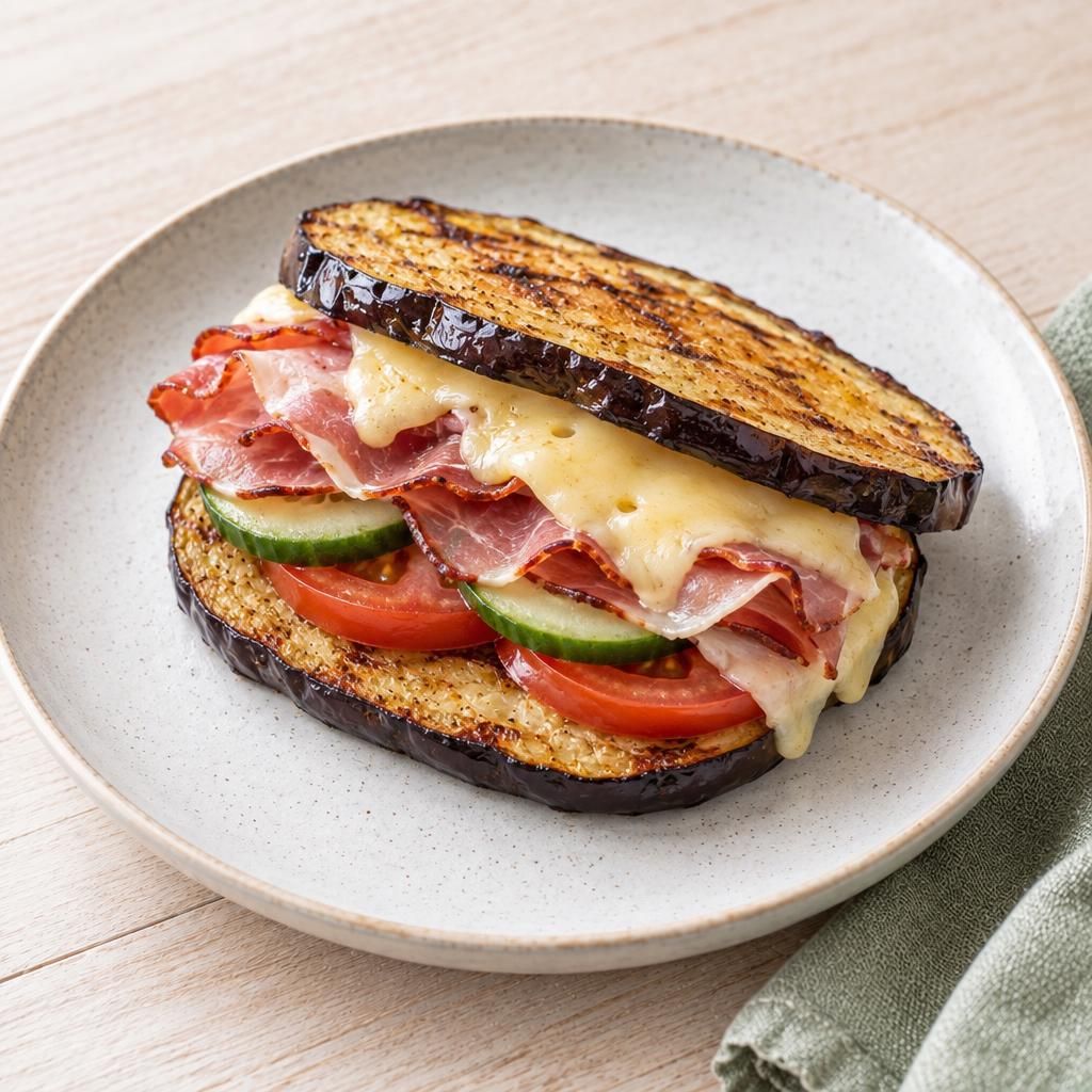 Auberginen-Sandwich