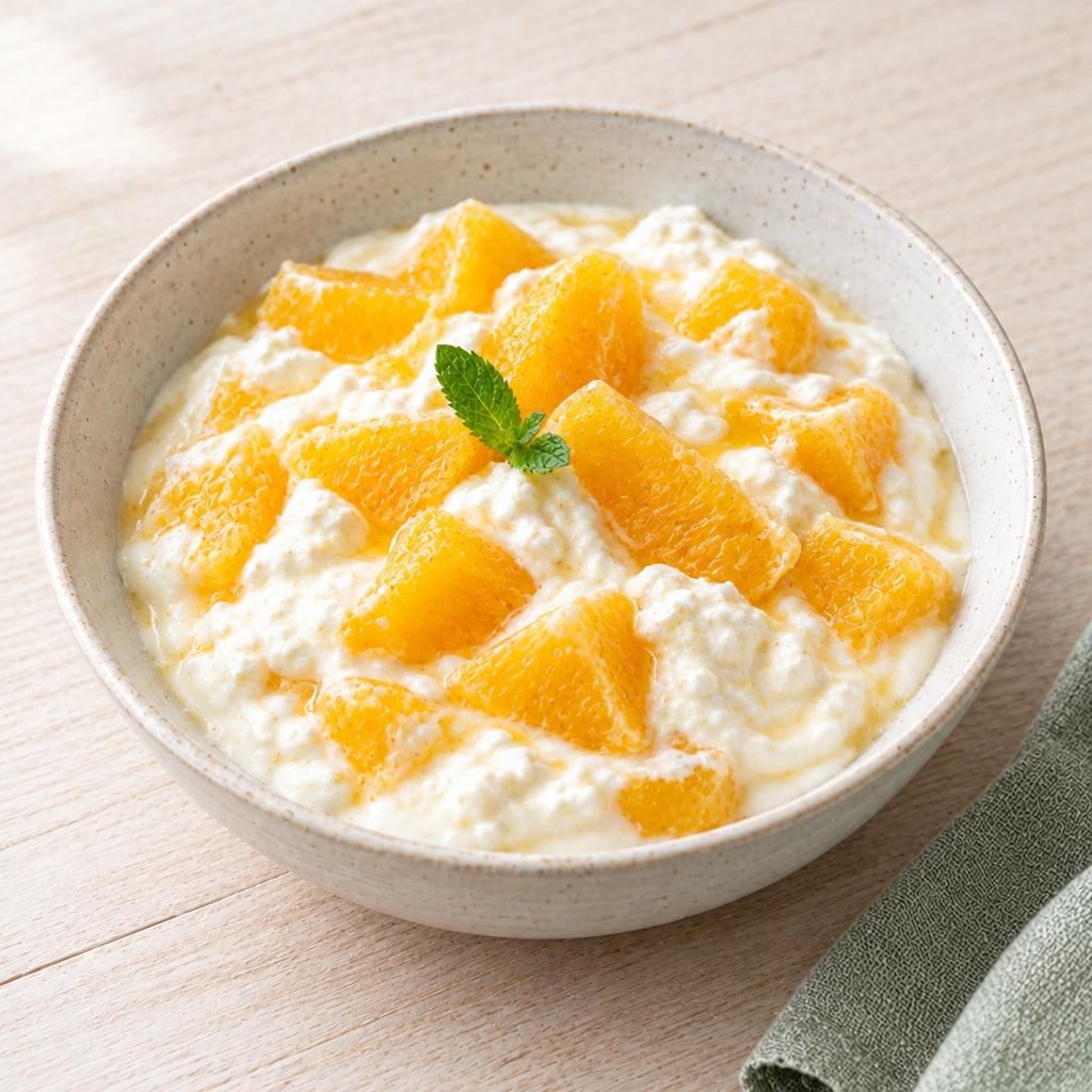 Orangen-Quarkcreme
