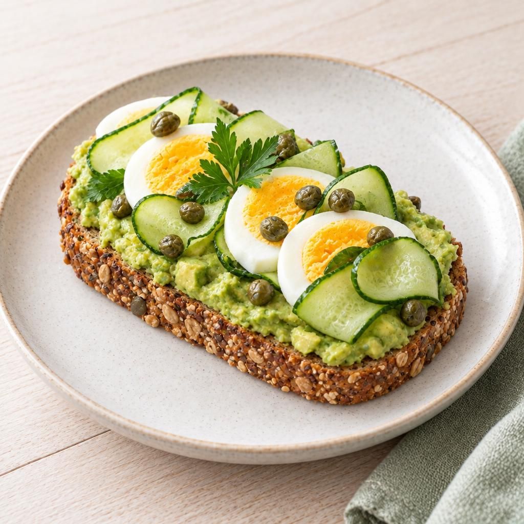 Avocado-Ei-Stulle