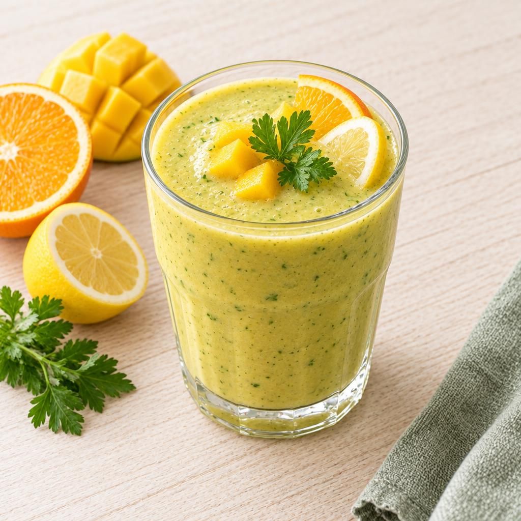 Petersilien-Zitronen-Smoothie