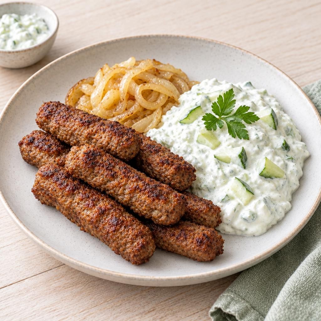 Balkan-Sticks mit Zaziki