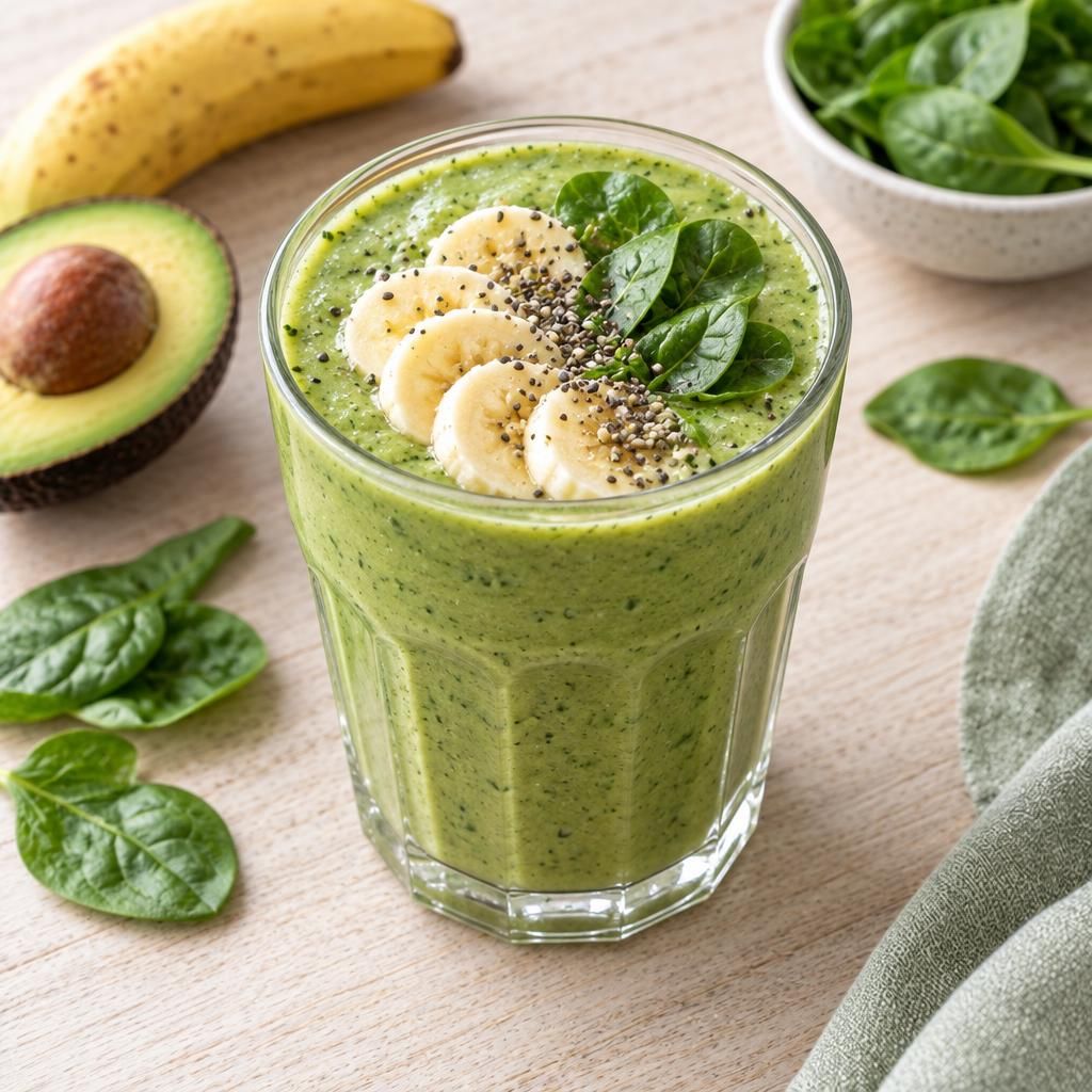 Spinat-Bananen-Smoothie