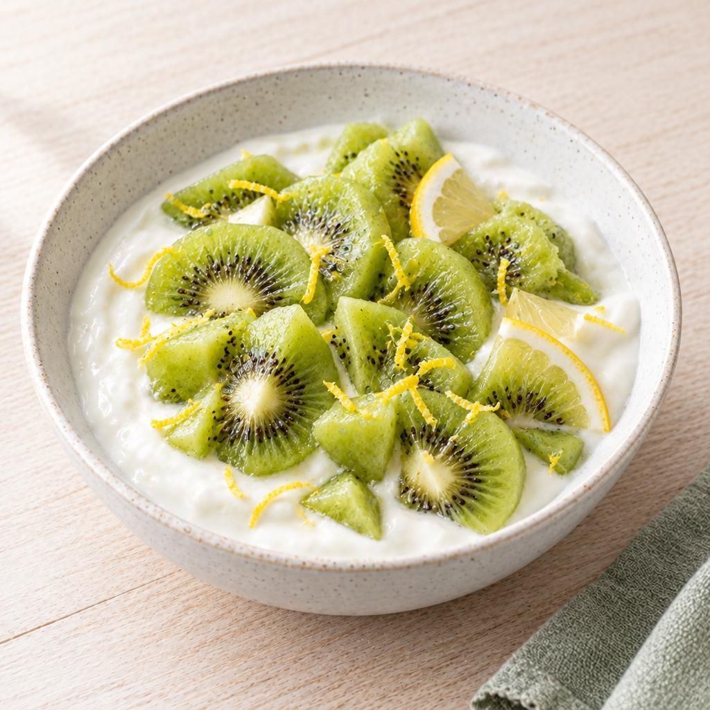 Joghurt mit Kiwi