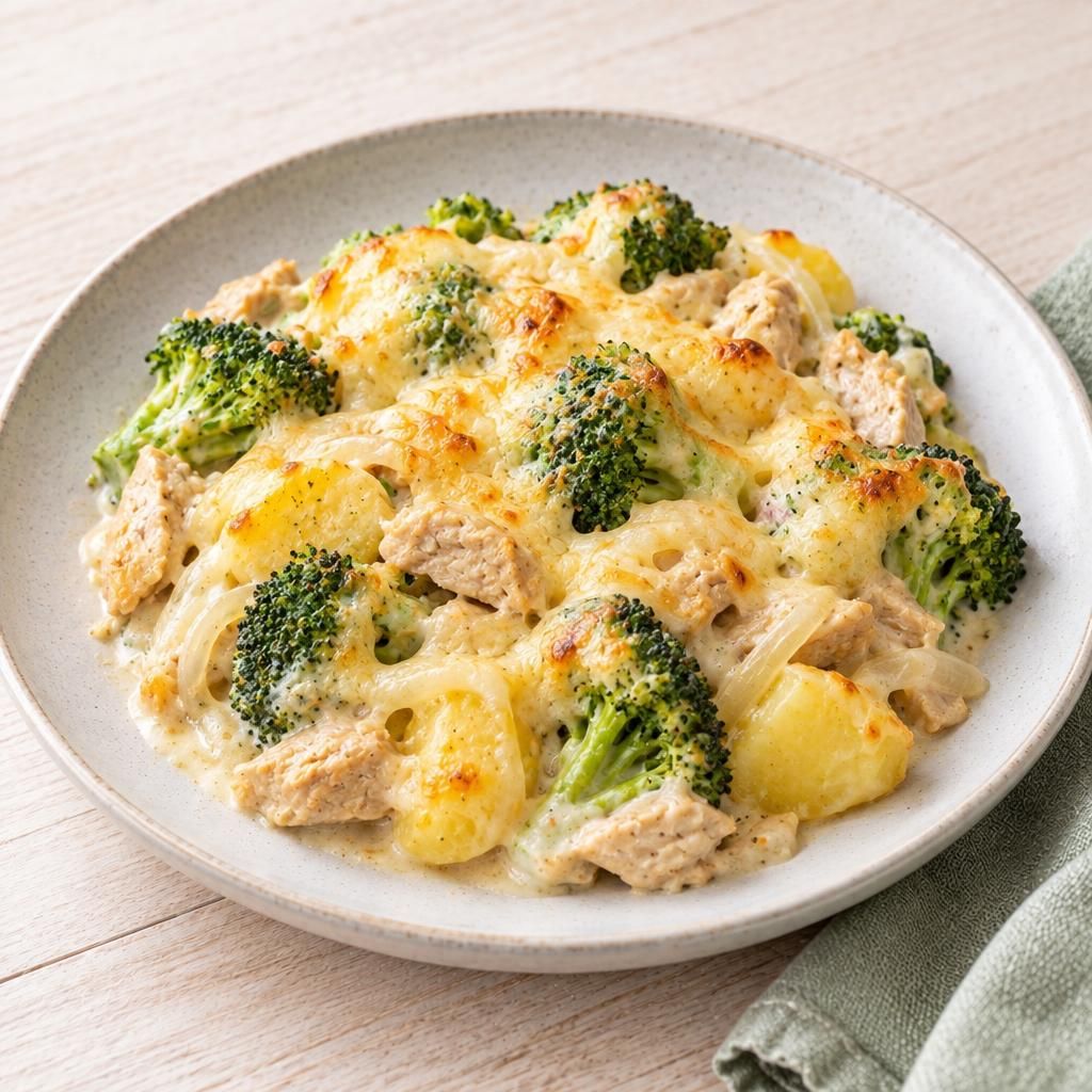 Veggie-Brokkoli-Kartoffel-Gratin