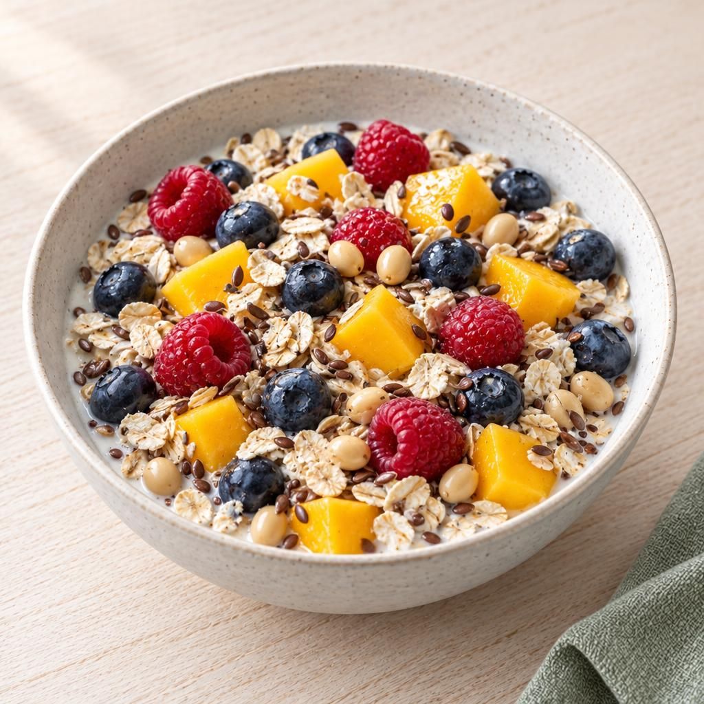 Müsli mit Obst