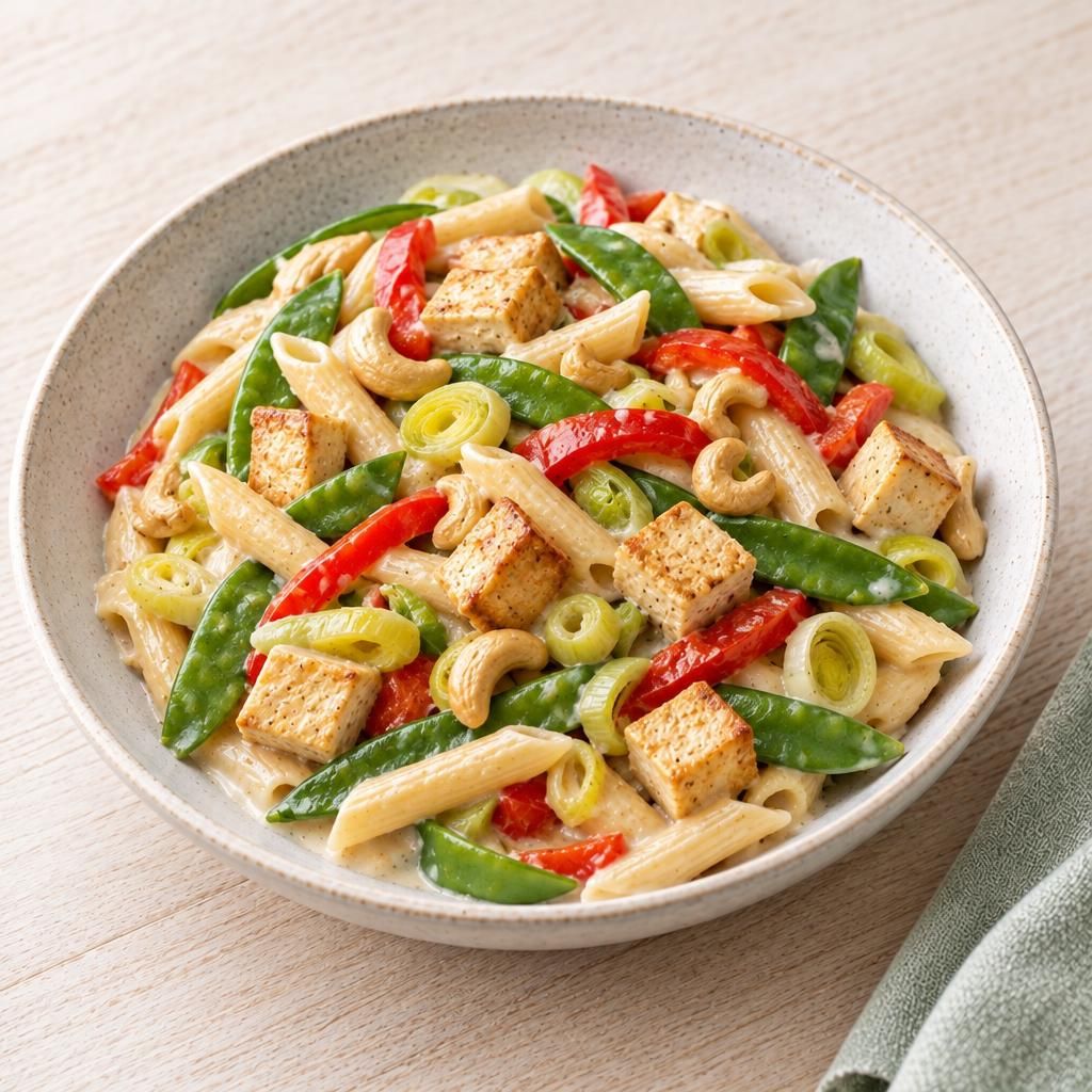 Pasta mit Tofu