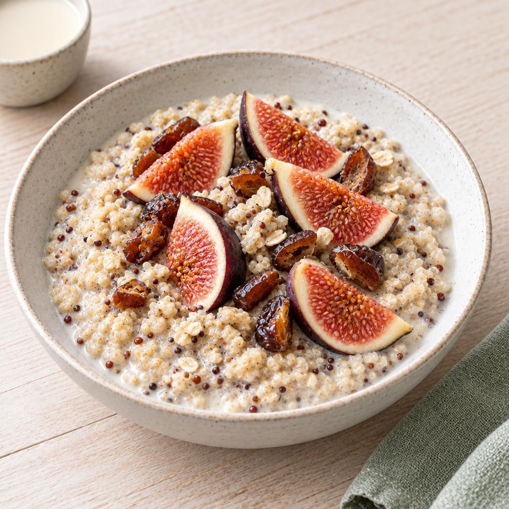 Frühstück mit Quinoa und Feigen