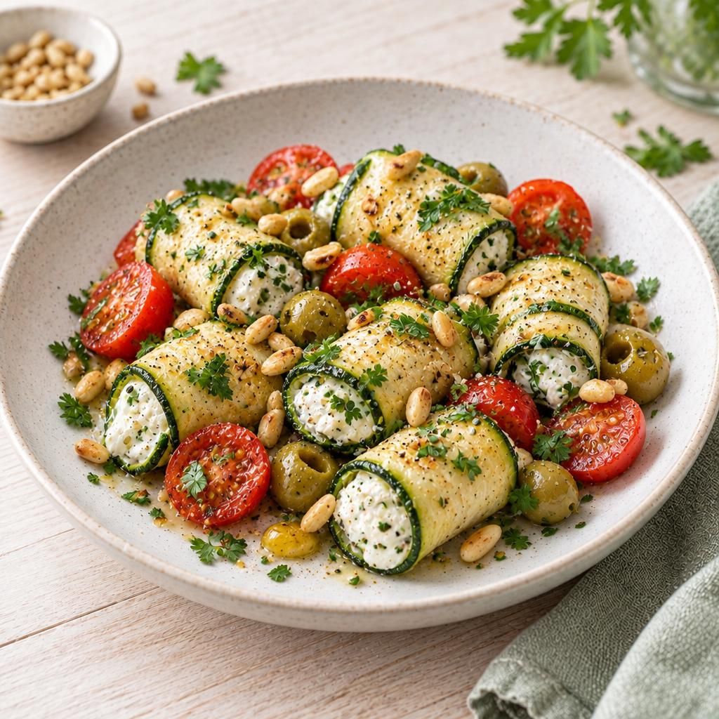 Zucchini-Röllchen