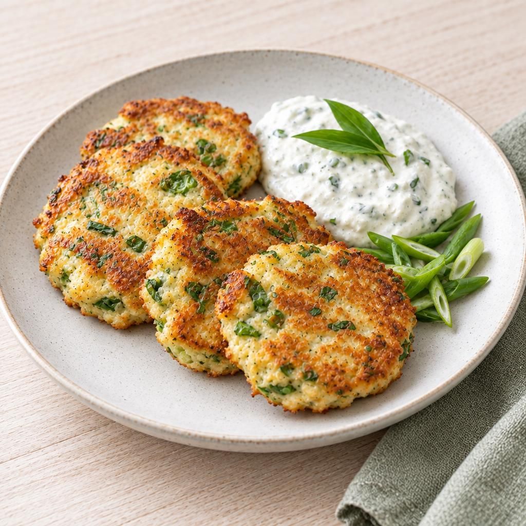 Bärlauch-Quarkplätzchen