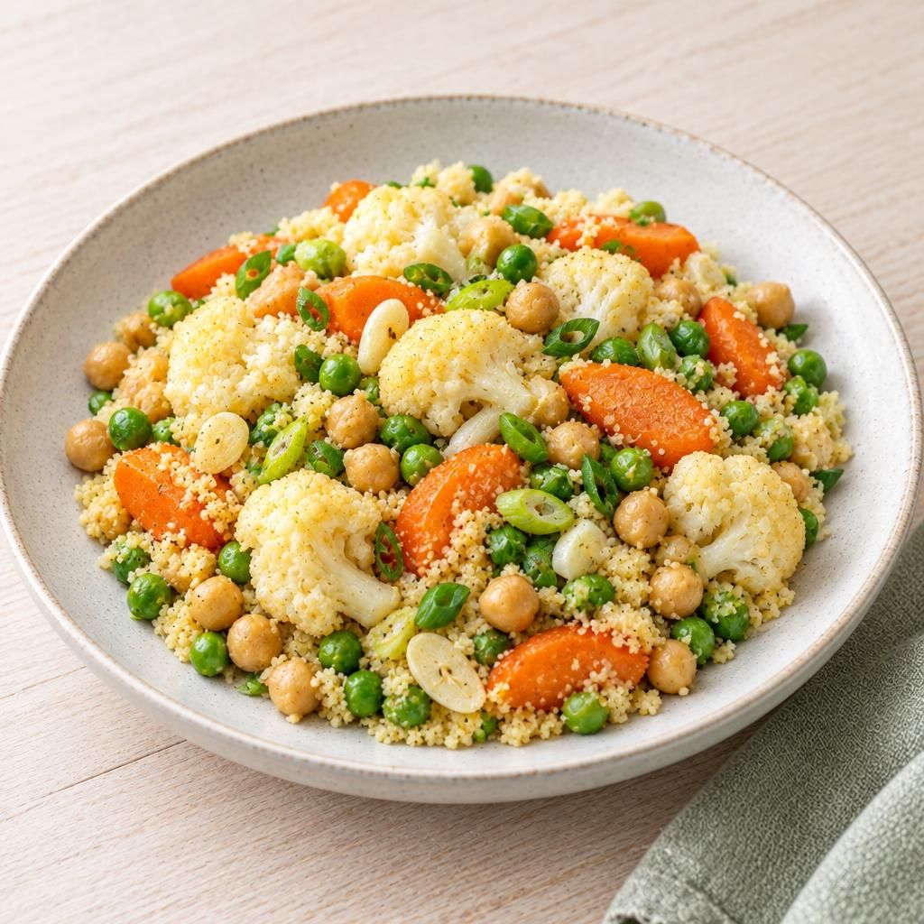 Kichererbsen-Couscous-Gemüse