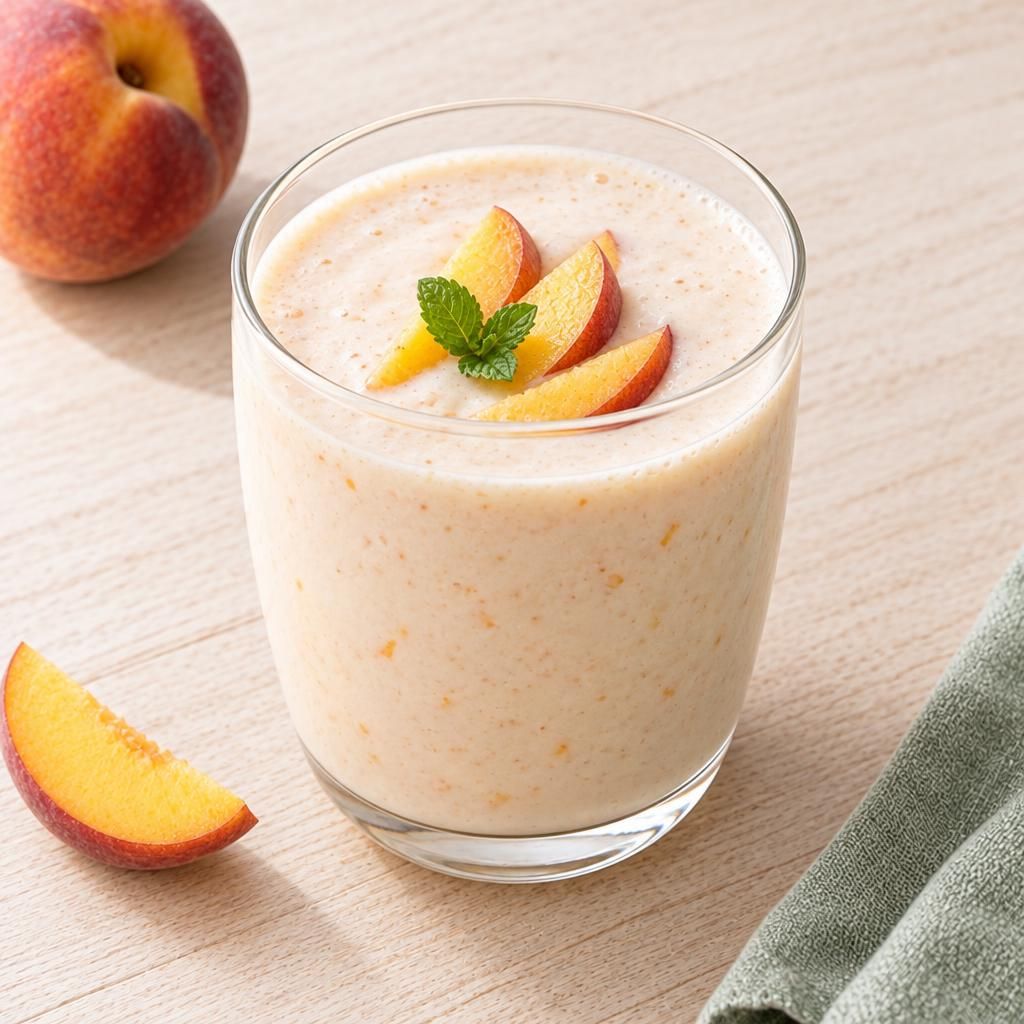 Pfirsich-Joghurt-Drink
