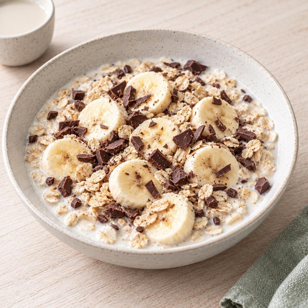 Müsli mit Schokolade