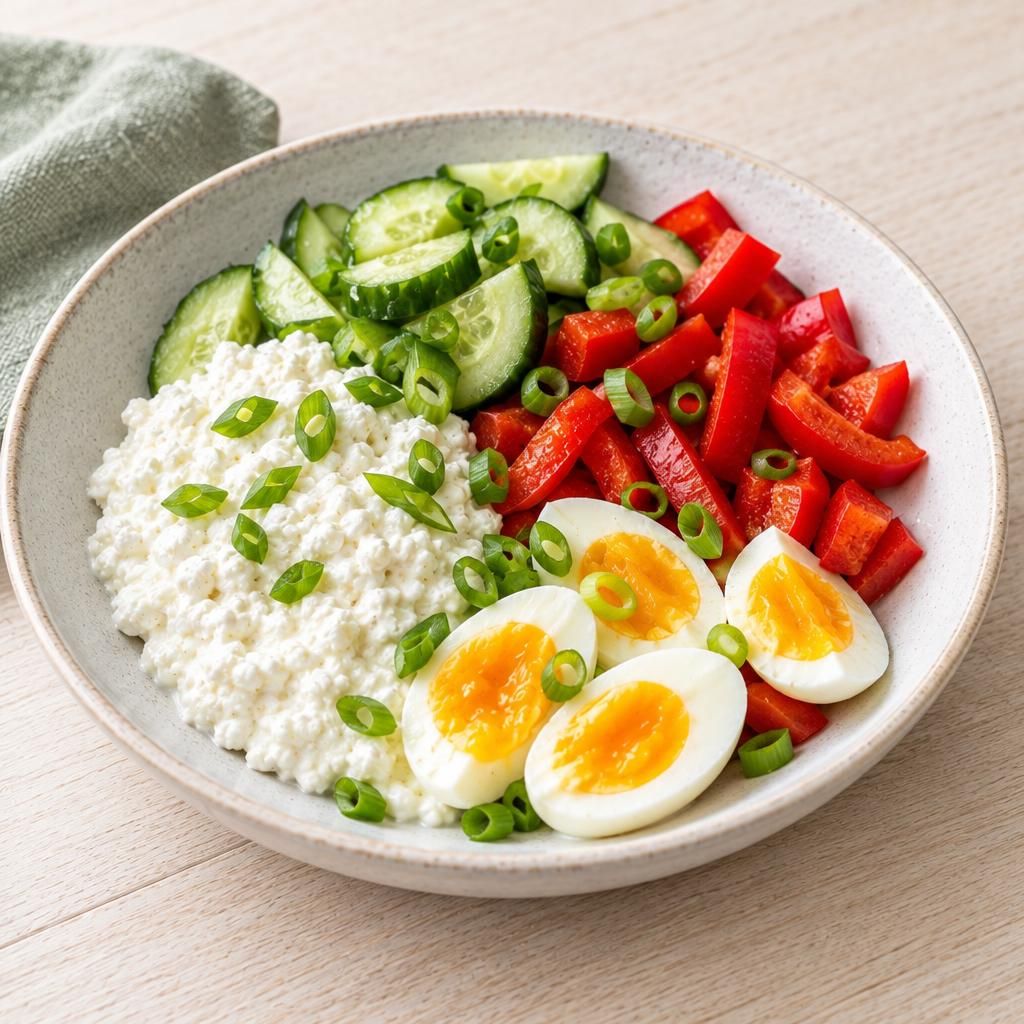 Hüttenkäse-Frühstück