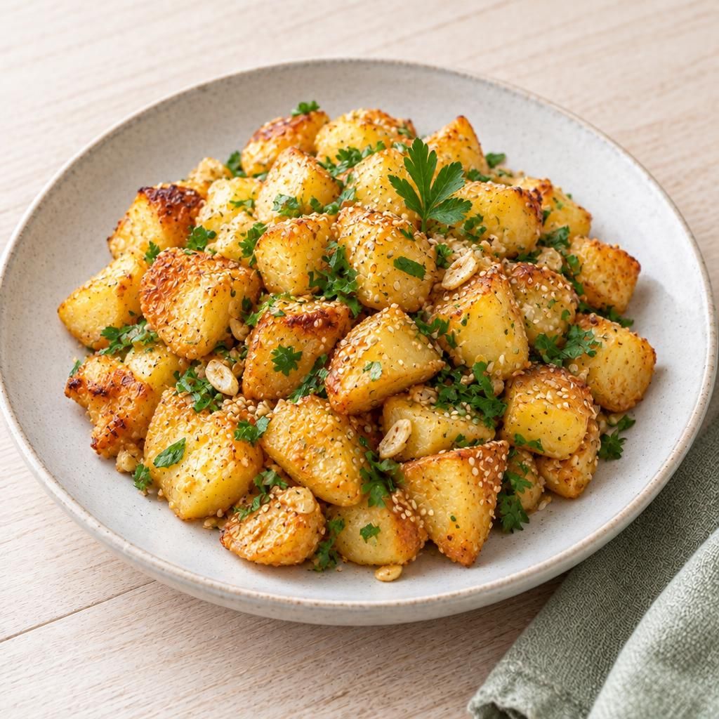 Batata Harra – libanesische Kartoffeln