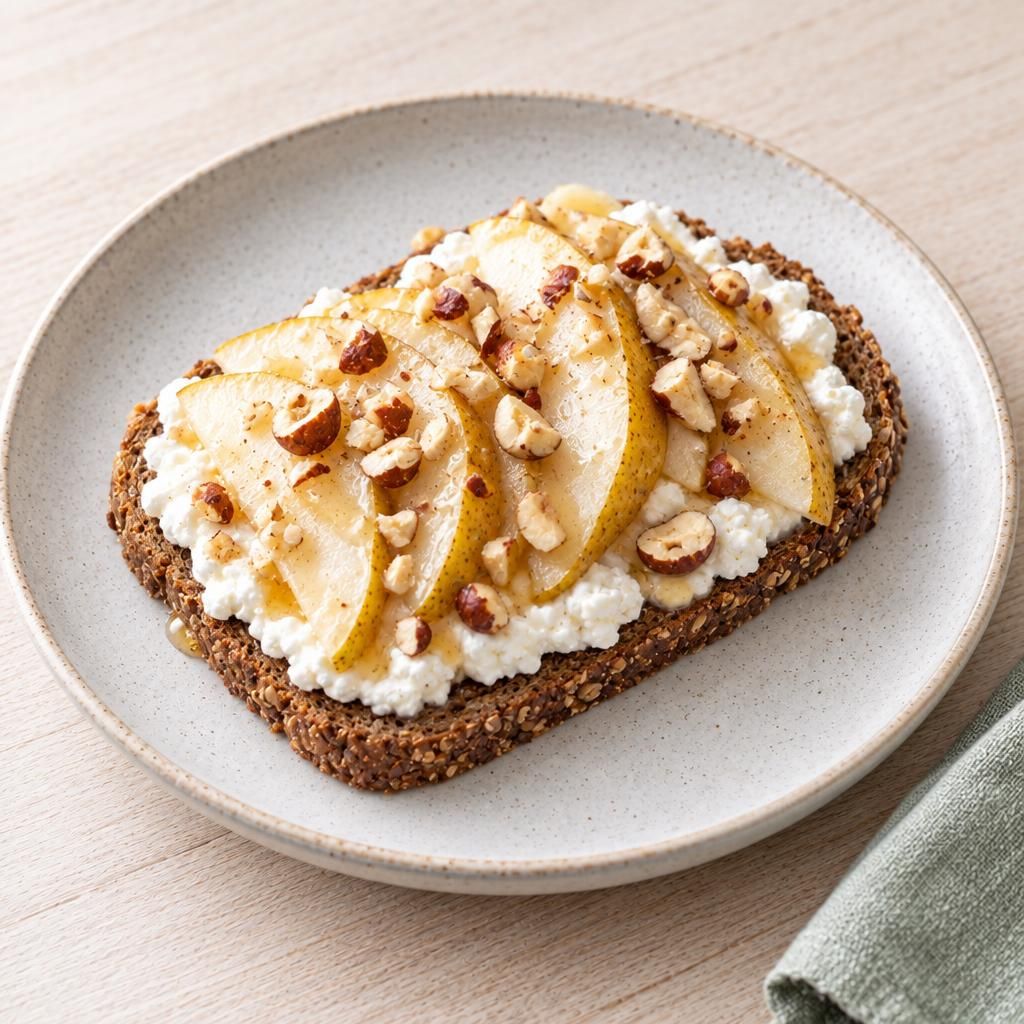 Fruchtiges Frischkäsebrot