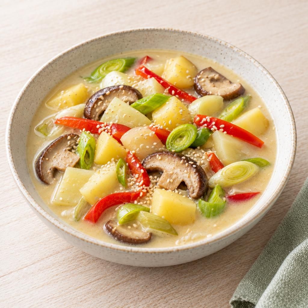 Asiatische Steckrübensuppe