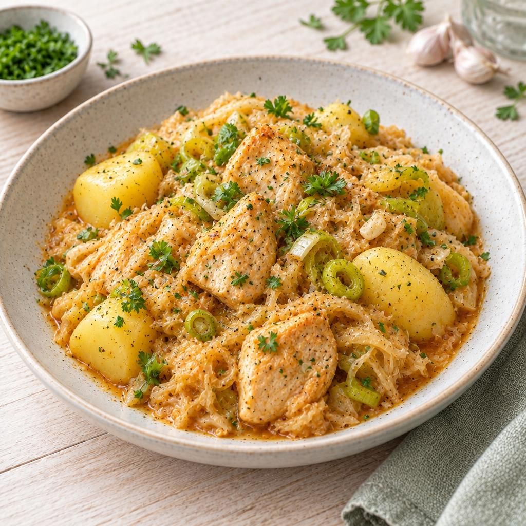 Szegediner Hähnchengulasch