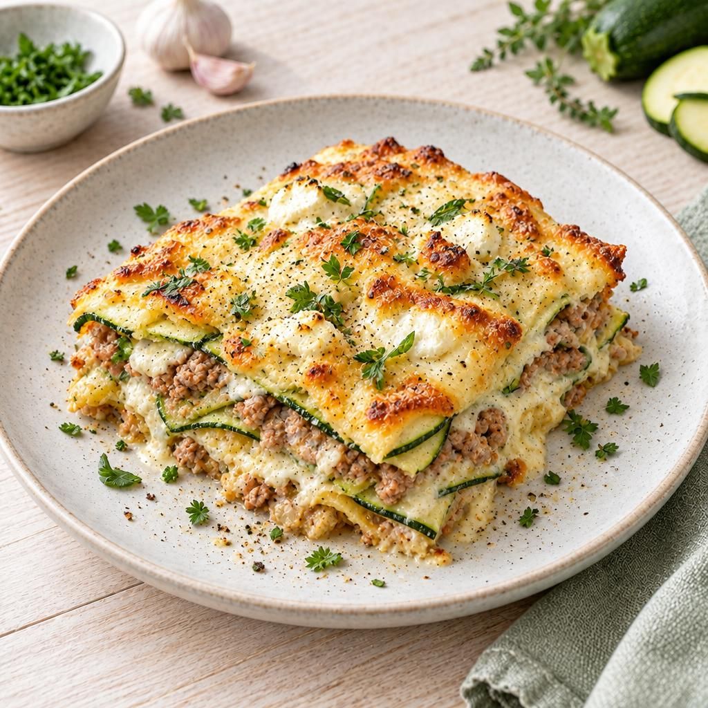 Zucchini-Lasagne