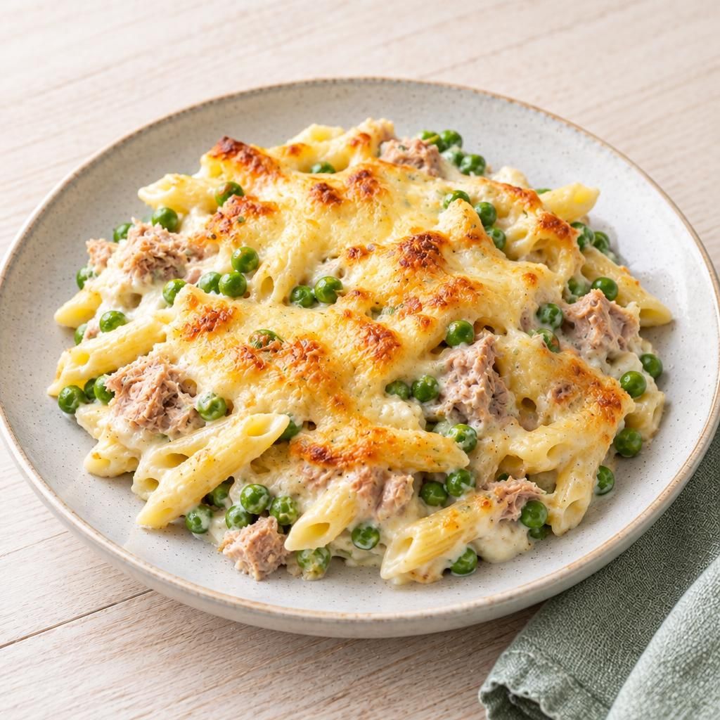 Thunfisch-Nudelauflauf
