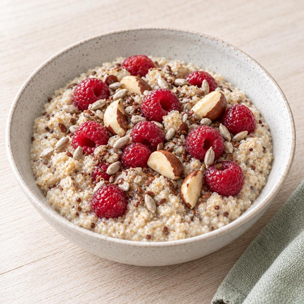 Haferflocken-Quinoa-Porridge
