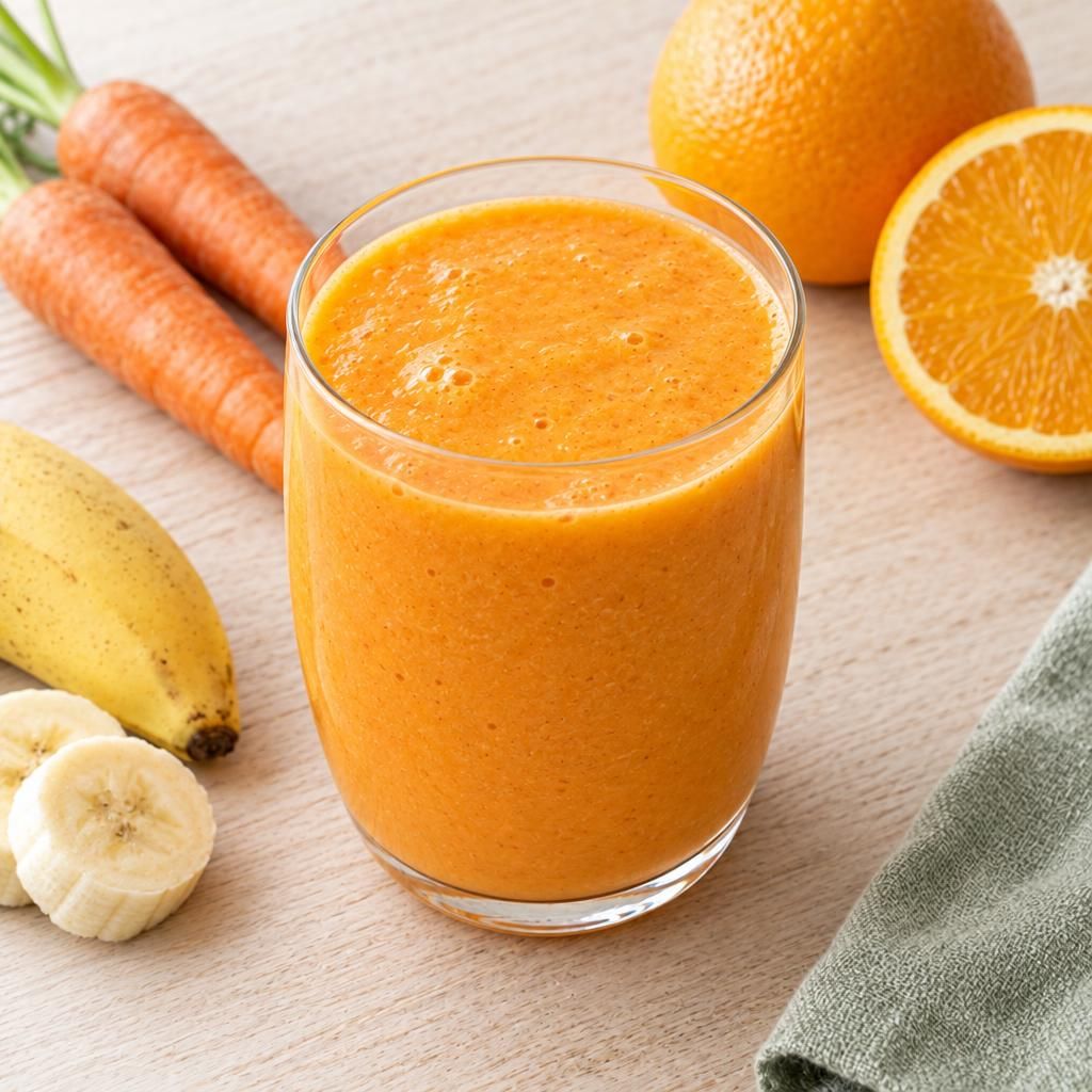 Möhren-Orangen-Smoothie (vegan)