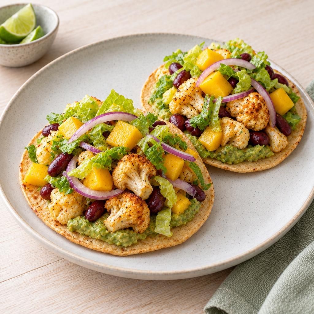 Blumenkohl-Tostadas