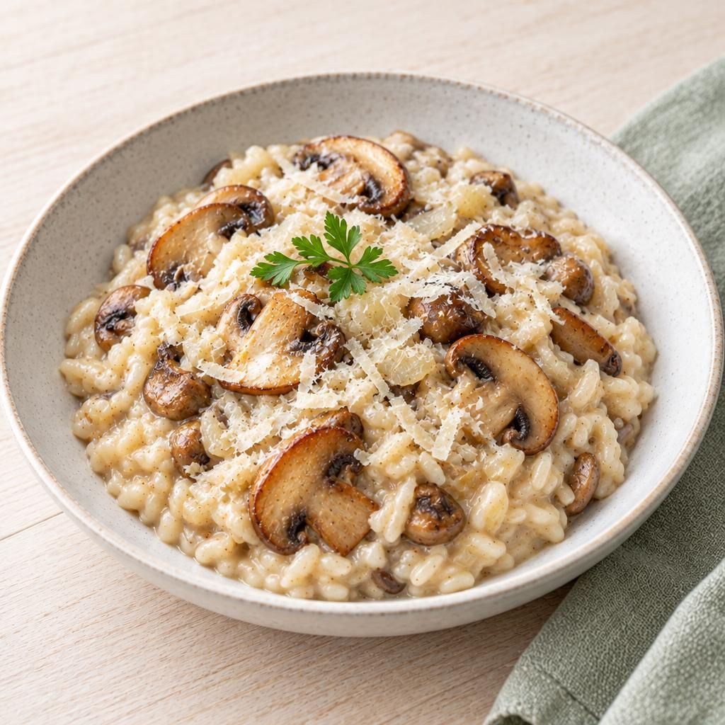 Champignon-Risotto