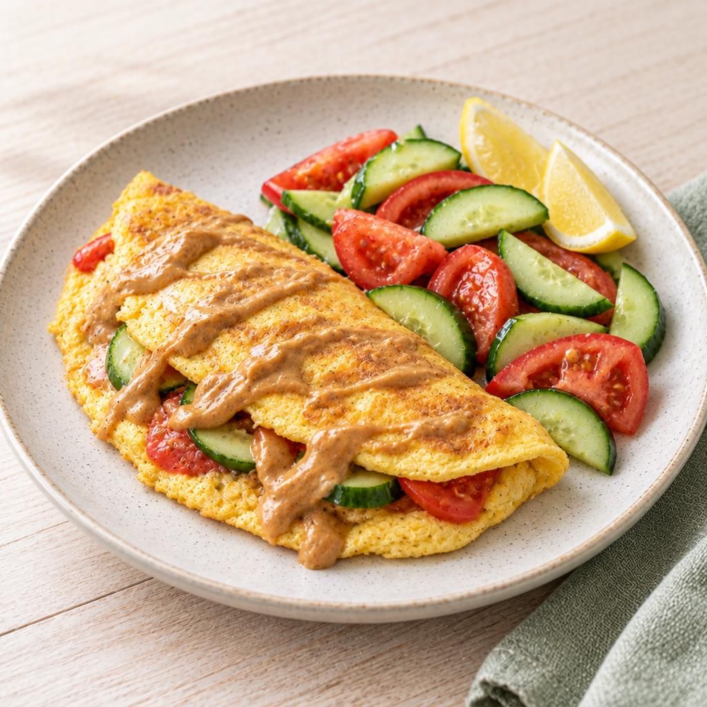 Nussiges Omelette