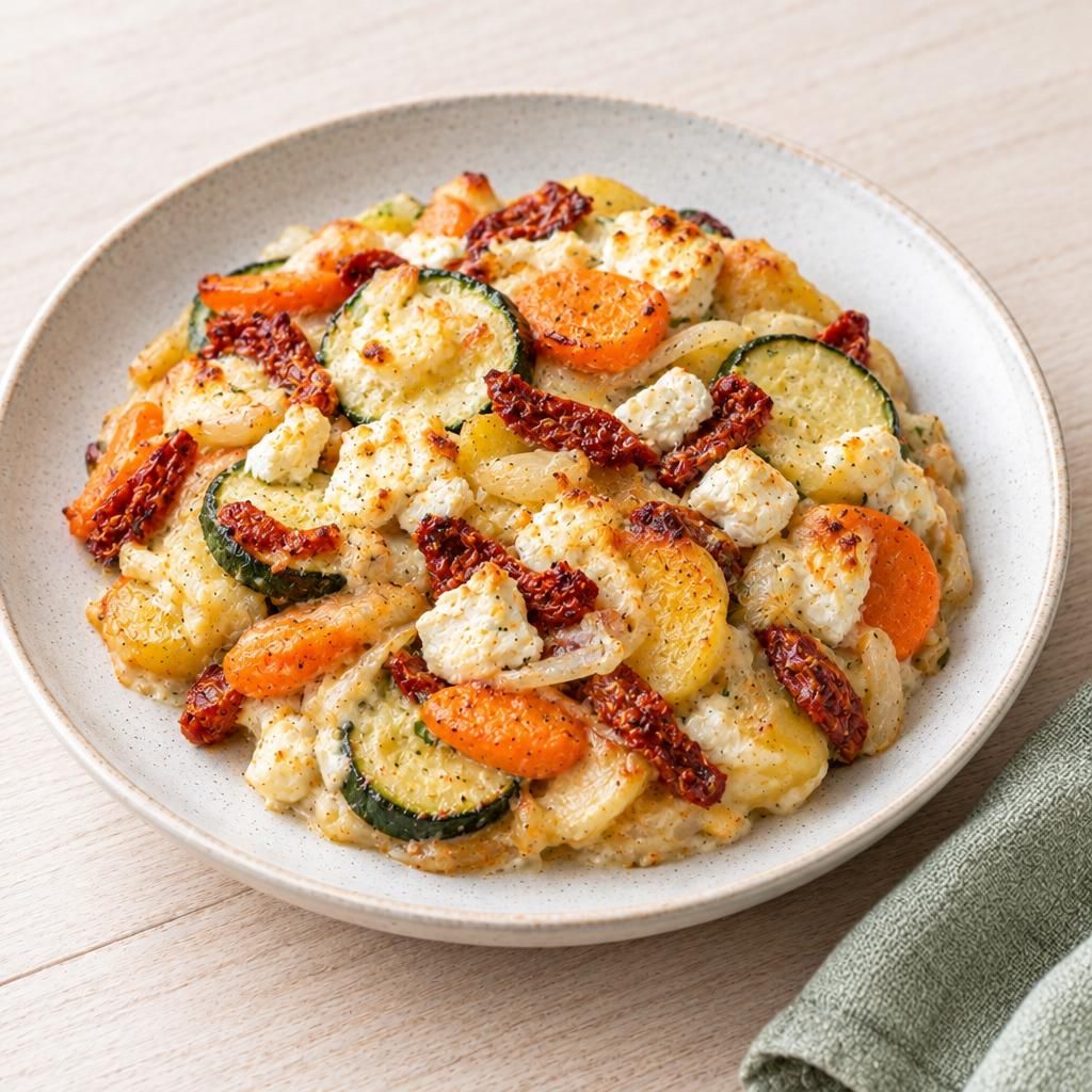 Karotten-Zucchini-Auflauf