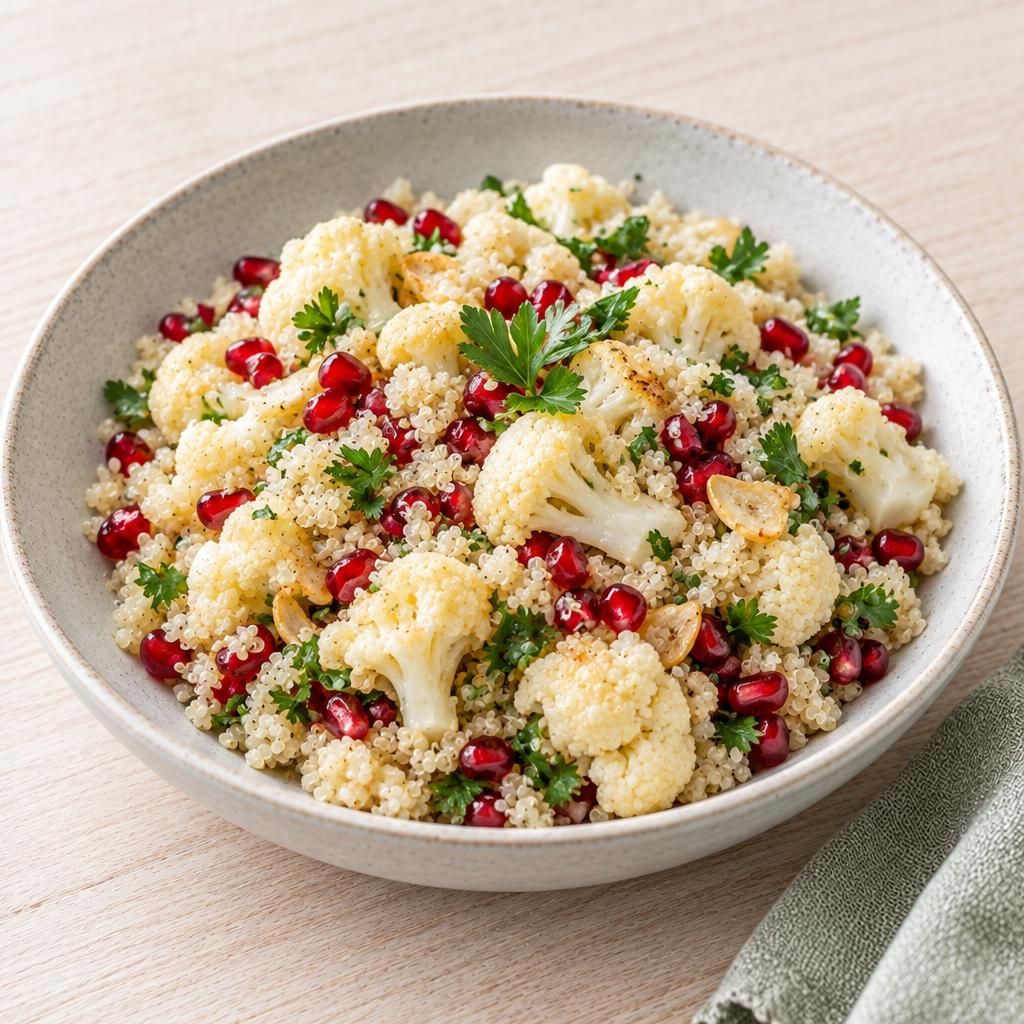 Blumenkohl-Quinoa-Salat
